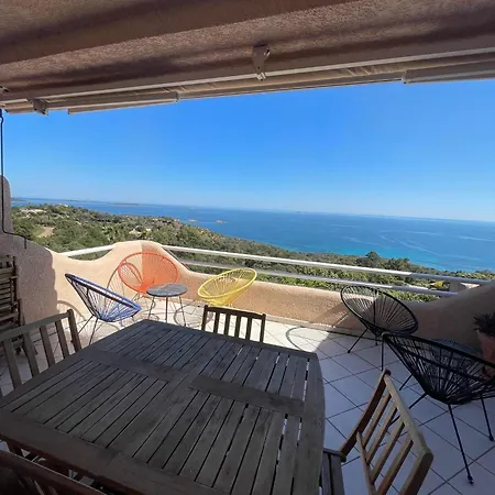Tatil Evi Vue Exceptionnelle A Palombaggia *