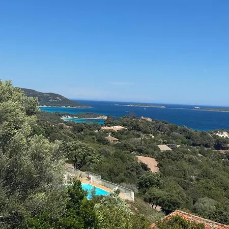 Vue Exceptionnelle A Palombaggia 度假居